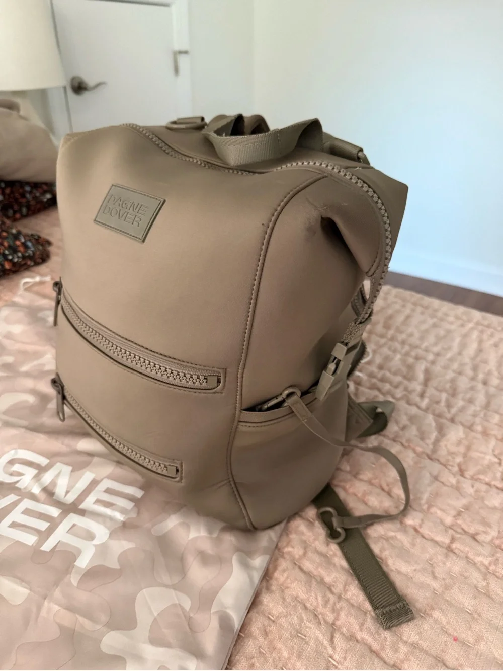 Dagne Dover Indi Diaper Bag -Khaki Medium